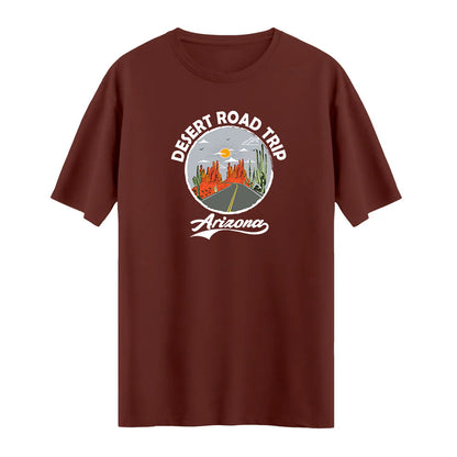 Desert Road Trip Arizona T-shirt – Macera ve Özgürlüğü Yansıtan Tasarım