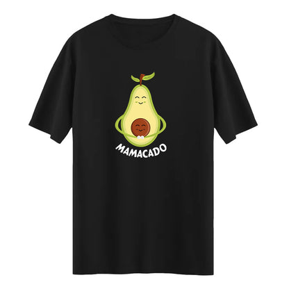 Hamile Avokado T-shirt – Eğlenceli ve Sevimli Hamilelik Tasarımı