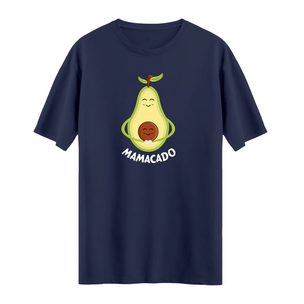 Hamile Avokado T-shirt – Eğlenceli ve Sevimli Hamilelik Tasarımı