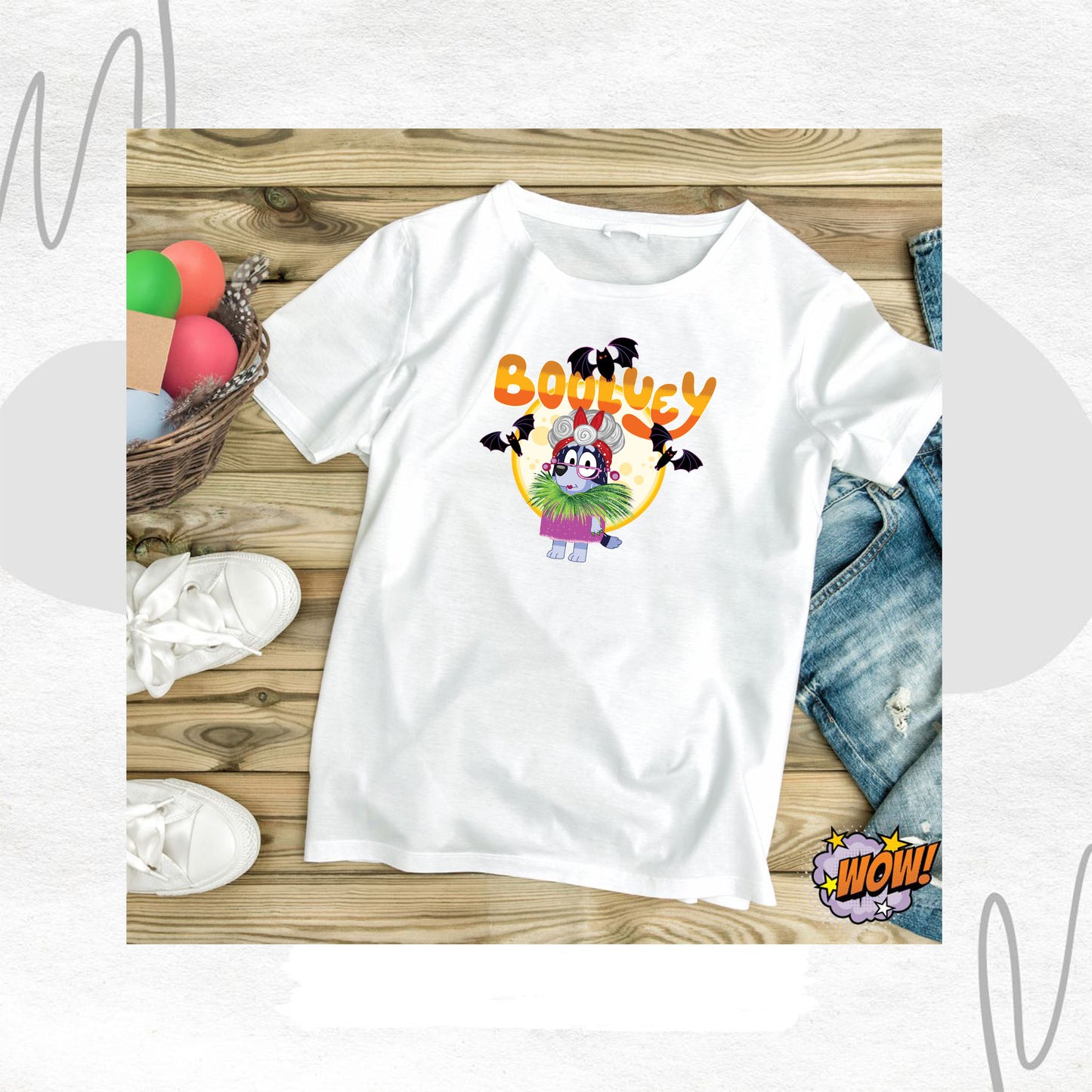 Booluey Karakter T-shirt – Tatlı ve Eğlenceli Stil Bir Arada!