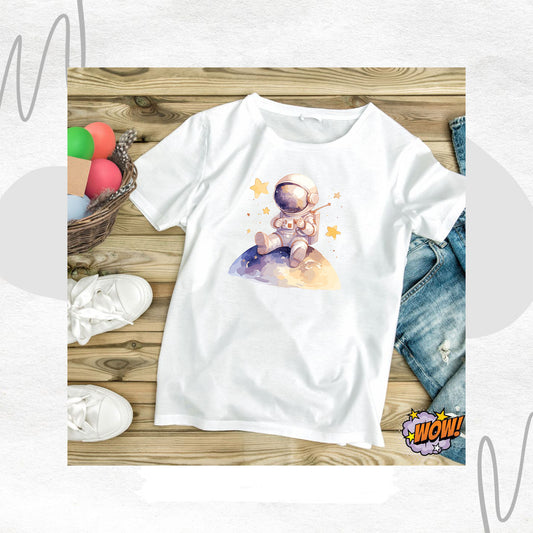 Astronot T-shirt – Keşif Ruhunu Stilinde Taşı!