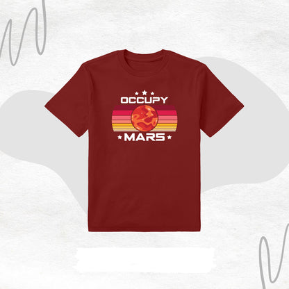 Mars T-shirt – Kızıl Gezegenin Gizemini Stilinizle Keşfedin!