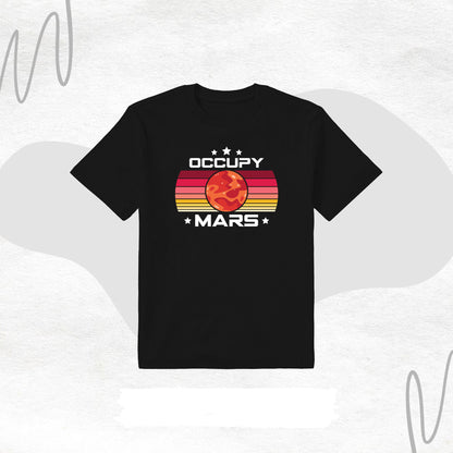 Mars T-shirt – Kızıl Gezegenin Gizemini Stilinizle Keşfedin!